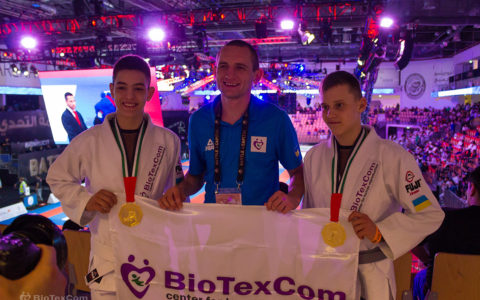 Die  Biotexcom Auswahlmannschaft hat drei Weltmeister im  Brazilian Jiu-Jitsu!