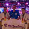 Die  Biotexcom Auswahlmannschaft hat drei Weltmeister im  Brazilian Jiu-Jitsu!